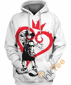 Sora Kingdom Hearts Hoodie 3D