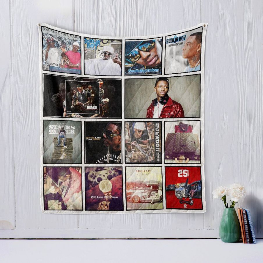 Soulja Boy Quilt Blanket Bedding Set for Home Décor