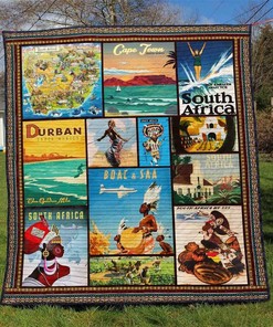 South Africa 3 Quilt Blanket Bedding Set