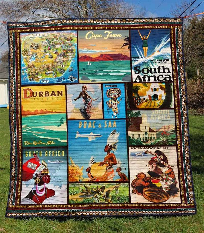 South Africa 3 Quilt Blanket Bedding Set