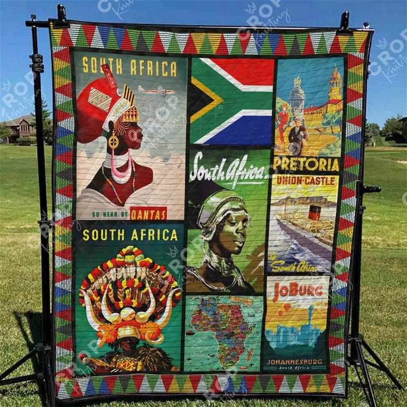 South Africa Quilt Blanket Bedding Set With Pillowcase Option