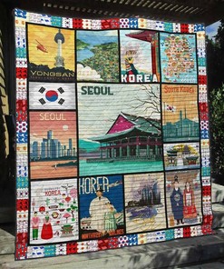 South Korea 1 Quilt Blanket Bedding Set