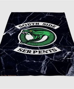 South Snake Sherpa Fleece Blanket Gifts for Family, for Couple