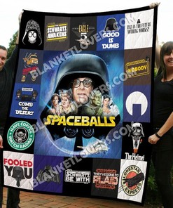 Space Balls Quilt Blanket For Fans