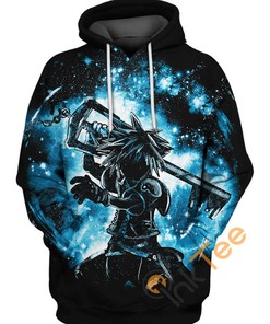 Space Kingdom Hearts Hoodie 3D