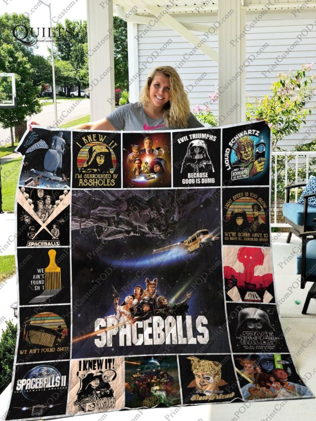 Spaceballs Quilt Blanket Bedding Set For Fans for Home Décor