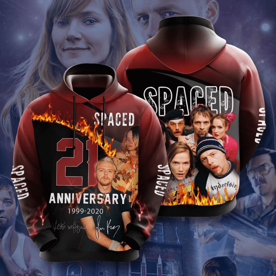 Spaced Custom Sport All Over Print Hoodie 3D