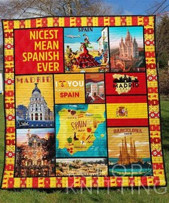 Spainish 1 Quilt Blanket Bedding Set