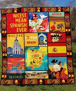 Spainish Quilt Blanket Bedding Set