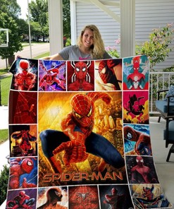 Spider Man All Season Plus Size Quilt Blanket Bedding Set