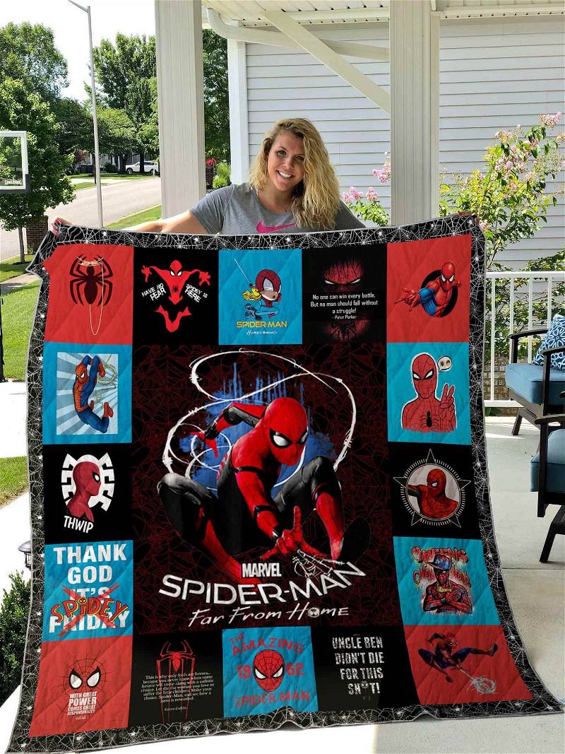 Spider Man Blanket Style 2 Quilt
