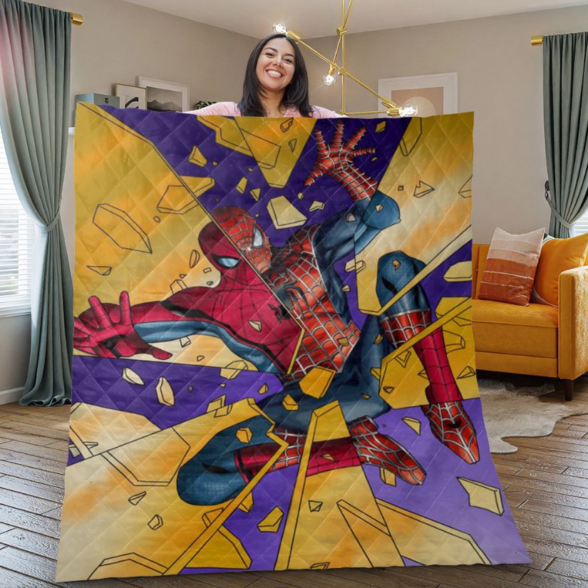 Spiderman Fan Gift, The Superior Spider Man Quilt Blanket