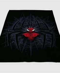 Spiderman Pop Head Sherpa Fleece Blanket Gifts for Family, for Couple