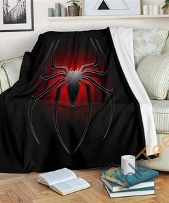 Spiderman Sherpa Fleece Blanket Gifts for Family, for Couple