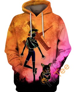 Spike Spiegel And Ein Hoodie 3D