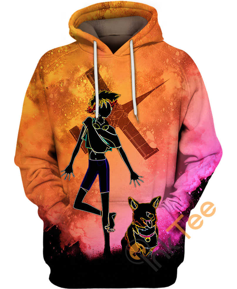 Spike Spiegel And Ein Hoodie 3D