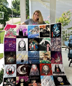 Spirited Away Quilt Blanket Bedding Set for Home Décor