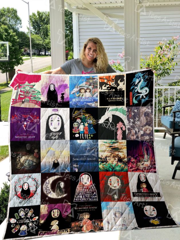Spirited Away Quilt Blanket Bedding Set for Home Décor