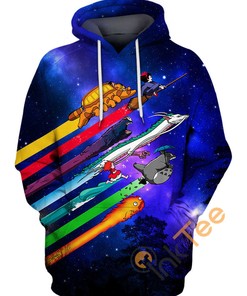 Spirited Streaks Studio Ghibli Hoodie 3D