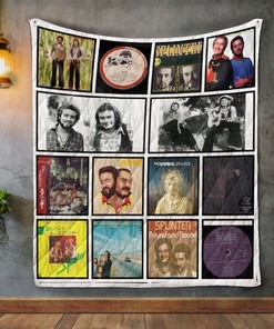 Splinter Album Covers Quilt Blanket Bedding Set