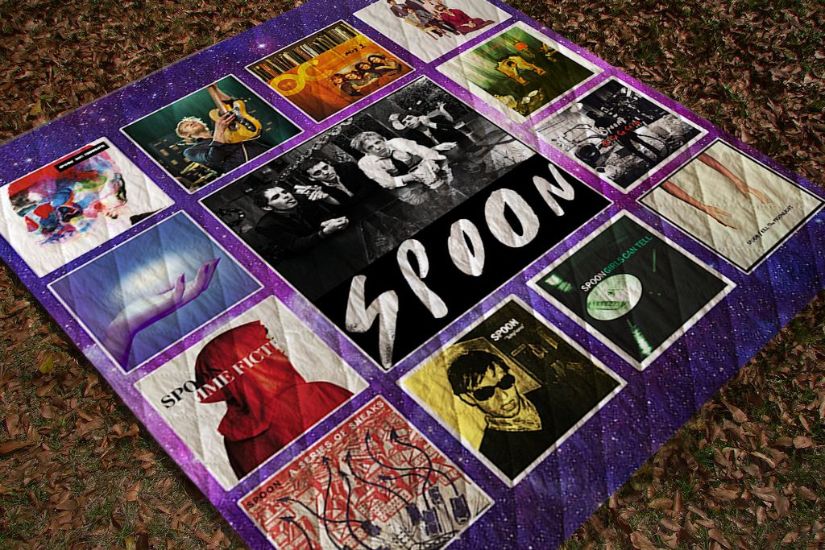Spoon Best Albums Quilt Blanket Bedding Set for Home Décor