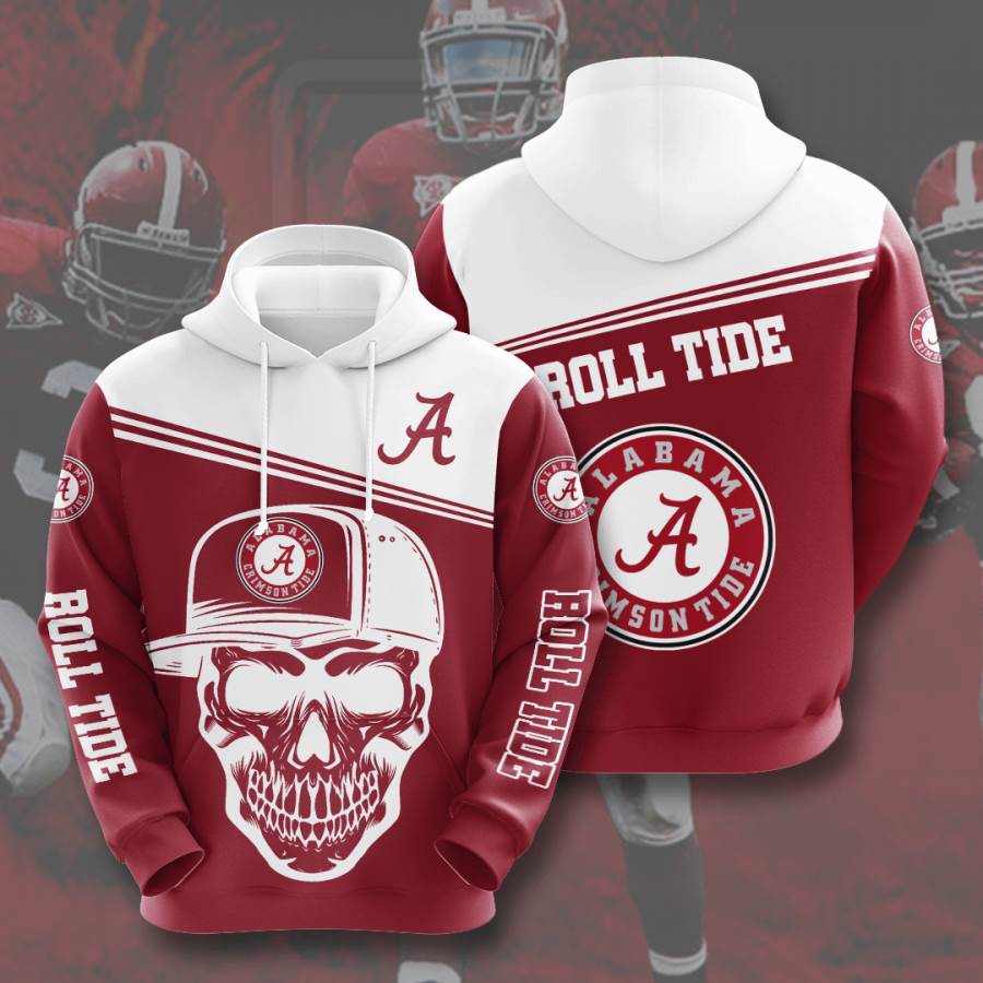 Sports American Football Ncaaf Alabama Crimson Tide Usa Sport All Over Print Hoodie 3D
