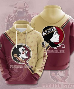 Sports American Football Ncaaf Florida State Seminoles Usa Hoodie 3D