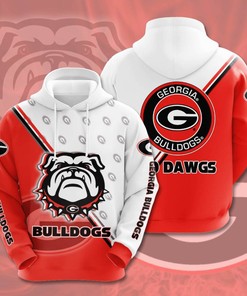 Sports American Football Ncaaf Georgia Bulldogs Usa Sport All Over Print Hoodie 3D