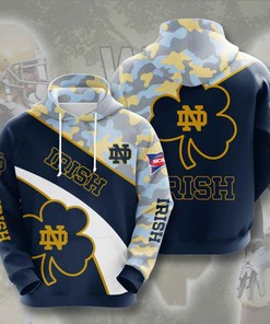 Sports American Football Ncaaf Notre Dame Fighting Irish Usa Hoodie 3D
