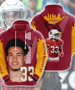 Sports American Football Nfl Arizona Cardinals Byron Murphy Usa Hoodie 3D