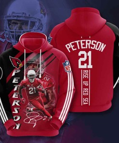 Sports American Football Nfl Arizona Cardinals Patrick Peterson Usa Hoodie 3D