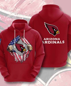 Sports American Football Nfl Arizona Cardinals Usa Sport All Over Print Hoodie 3D