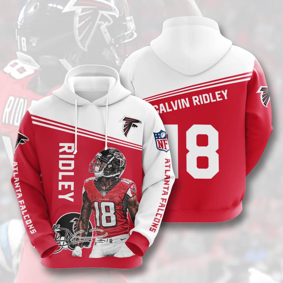 Sports American Football Nfl Atlanta Falcons Calvin Ridley Usa Hoodie 3D