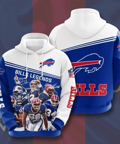 Sports American Football Nfl Buffalo Bills Usa Sport All Over Print Hoodie 3D 3
