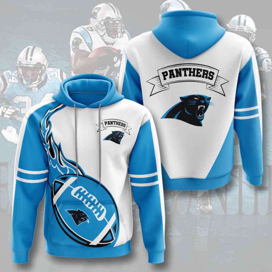 Sports American Football Nfl Carolina Panthers Usa Sport All Over Print Hoodie 3D