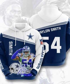 Sports American Football Nfl Dallas Cowboys Jaylon Smith Usa Hoodie 3D