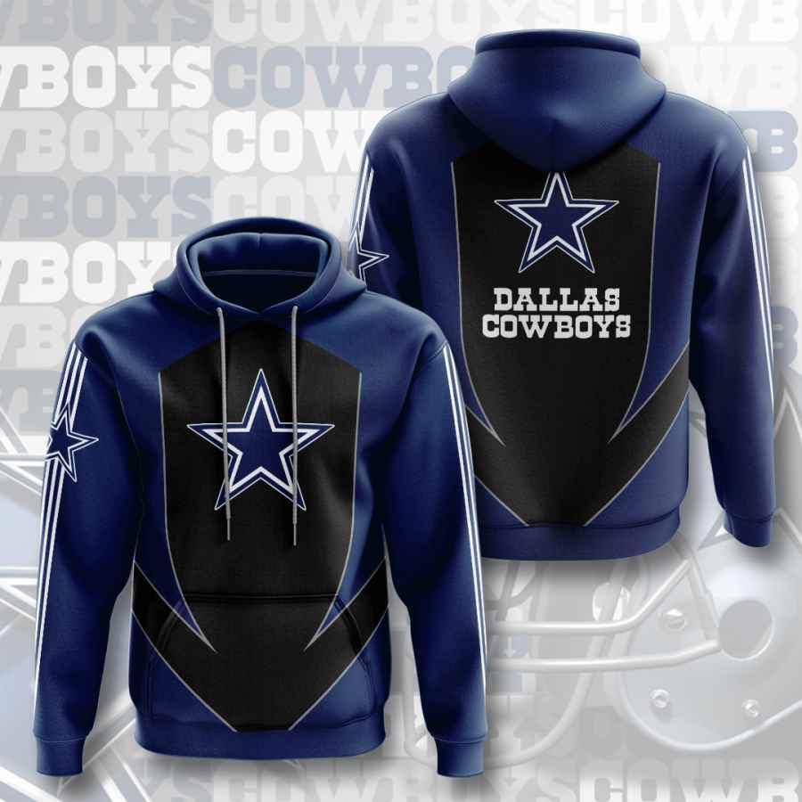 Sports American Football Nfl Dallas Cowboys Usa Sport All Over Print Hoodie 3D 3