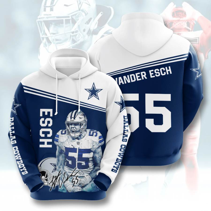 Sports American Football Nfl Dallas Cowboys Usa Sport All Over Print Hoodie 3D 4