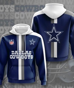 Sports American Football Nfl Dallas Cowboys Usa Sport All Over Print Hoodie 3D 6