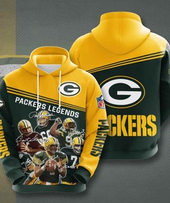 Sports American Football Nfl Green Bay Packers Usa Sport All Over Print Hoodie 3D