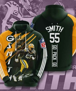 Sports American Football Nfl Green Bay Packers Za’darius Smith Usa Hoodie 3D