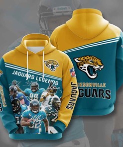 Sports American Football Nfl Jacksonville Jaguars Usa Sport All Over Print Hoodie 3D