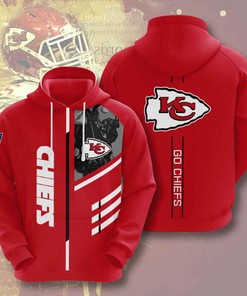 Sports American Football Nfl Kansas City Chiefs Usa All Over Print Hoodie 3D