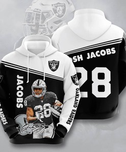 Sports American Football Nfl Las Vegas Raiders Usa Sport All Over Print Hoodie 3D