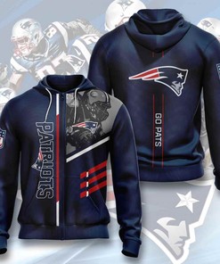Sports American Football Nfl New England Patriots Usa Sport All Over Print Hoodie 3D 1