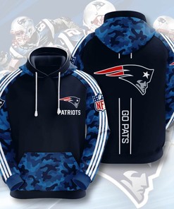 Sports American Football Nfl New England Patriots Usa Sport All Over Print Hoodie 3D 3