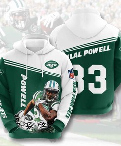 Sports American Football Nfl New York Jets Bilal Powell Usa Hoodie 3D