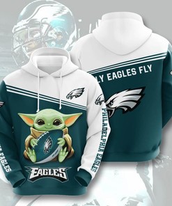Sports American Football Nfl Philadelphia Eagles All Over Print Hoodie 3D