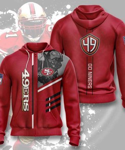 Sports American Football Nfl San Francisco Sport All Over Print Hoodie 3D