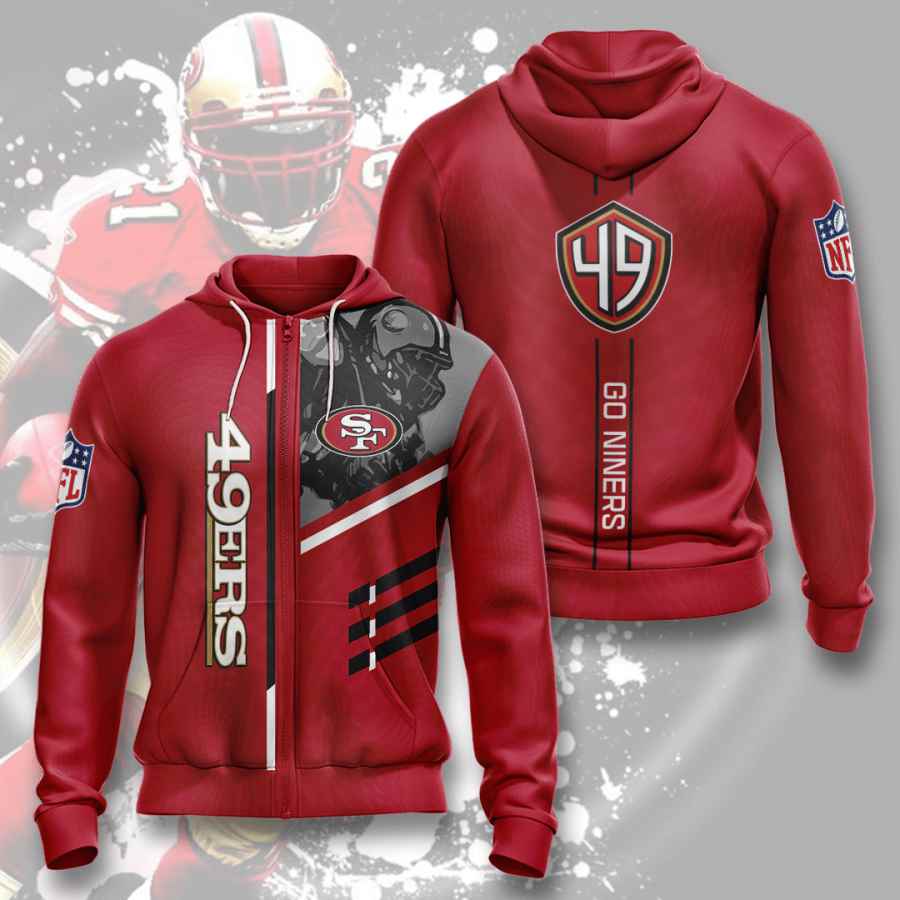 Sports American Football Nfl San Francisco Sport All Over Print Hoodie 3D